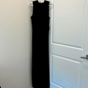 Long, Navy Blue Dress